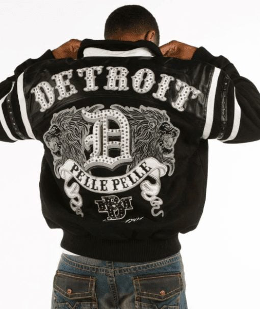 Pelle Pelle Black Detroit Jacket for Men